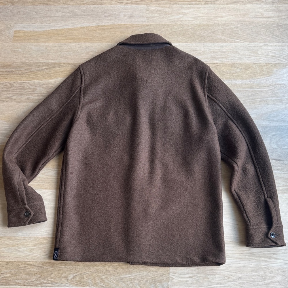 Todd Snyder Brown Wool Shirt Jacket - Picture 5 of 8